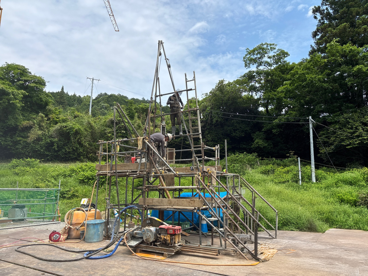 ボーリング調査